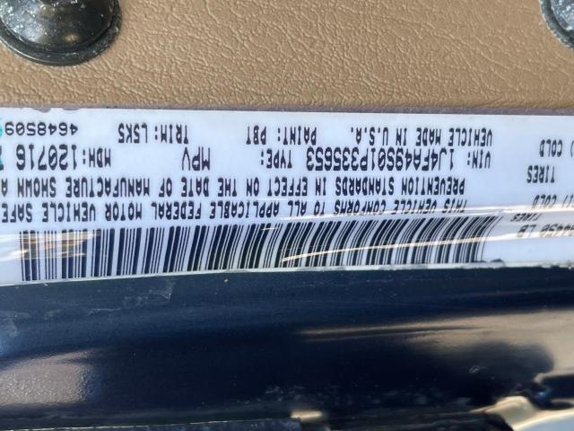 Photo 10 from auction – 2001 JEEP WRANGLER / with VIN 1J4FA49S01P335653