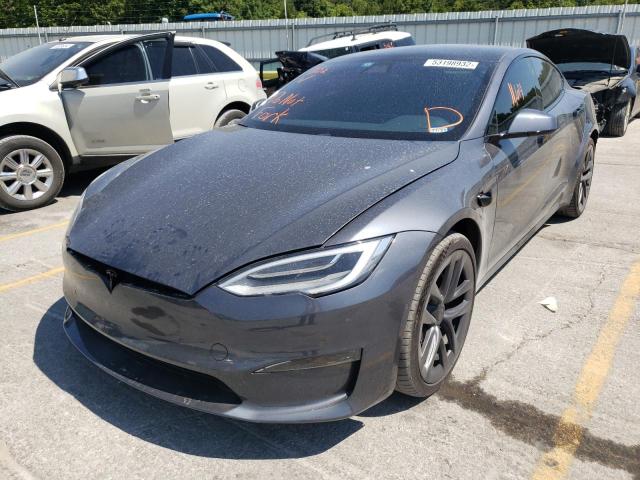 Photo 2 from auction – 2021 TESLA MODEL S with VIN 5YJSA1E50MF430120