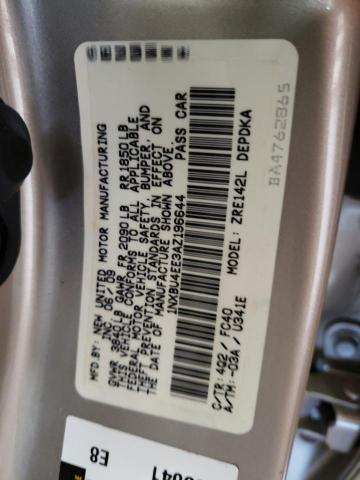 Photo 10 from auction – 2010 TOYOTA COROLLA BA with VIN 1NXBU4EE3AZ196644