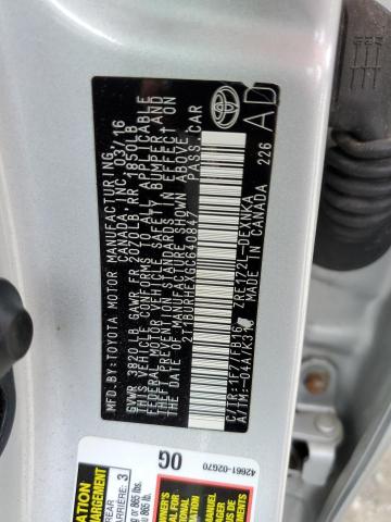 Photo 10 from auction – 2016 TOYOTA COROLLA L with VIN 2T1BURHEXGC640847