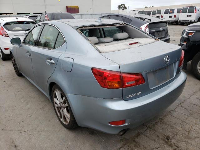 Photo 3 from auction – 2007 LEXUS IS 250 with VIN JTHBK262572054611