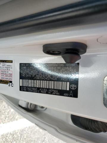Photo 10 from auction – 2004 TOYOTA CAMRY LE with VIN JTDBE32K240279628
