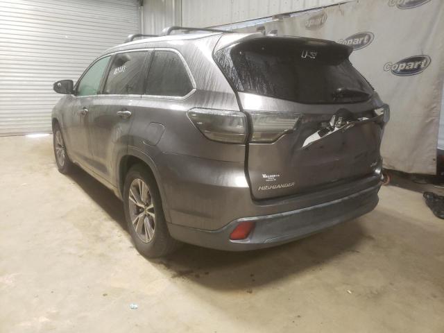 Photo 3 from auction – 2015 TOYOTA HIGHLANDER with VIN 5TDKKRFH0FS038869