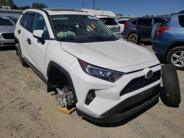 TOYOTA RAV4 XLE 2021 with VIN 2T3P1RFV5MC154760 - Photo from auction