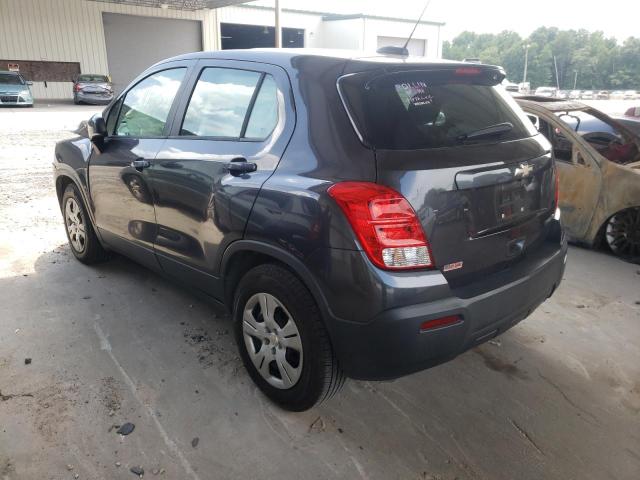 Photo 3 from auction – 2016 CHEVROLET TRAX LS with VIN 3GNCJKSB6GL212944
