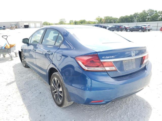 Photo 3 from auction – 2013 HONDA CIVIC EX with VIN 19XFB2F80DE056790