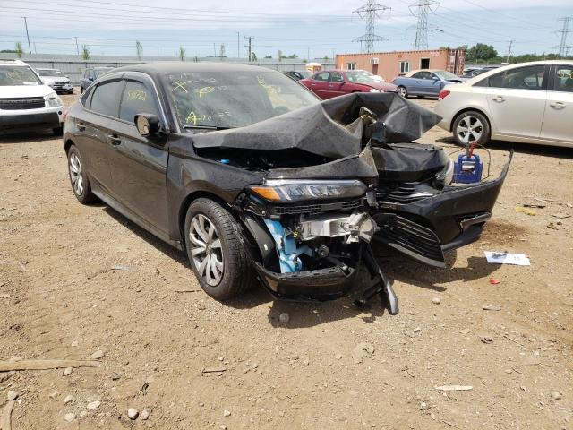 Photo 1 from auction – 2022 HONDA CIVIC LX with VIN 2HGFE2F2XNH505337