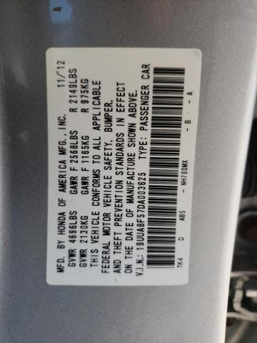 Photo 10 from auction – 2013 ACURA TL TECH with VIN 19UUA8F57DA003625