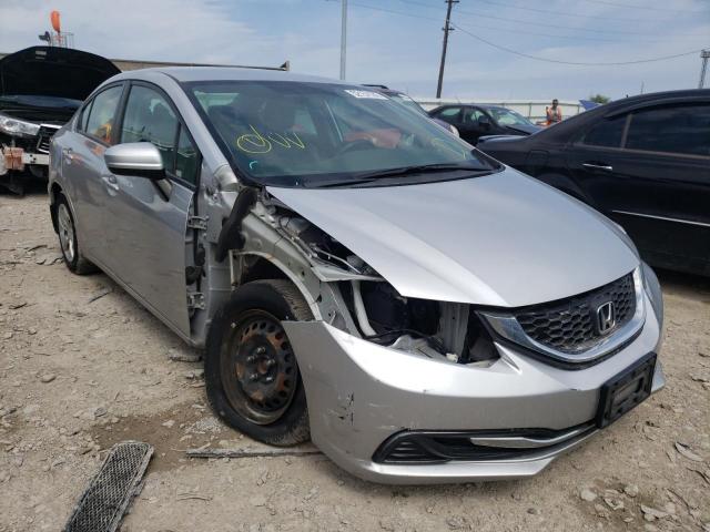 HONDA CIVIC LX 2015 with VIN 19XFB2F5XFE282019 - Photo from auction