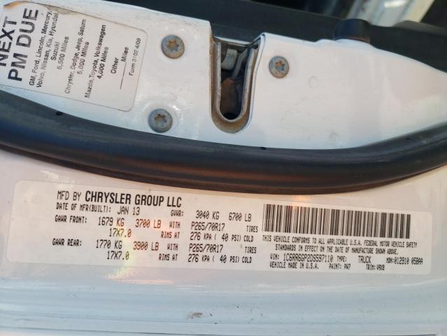 Photo 10 from auction – 2013 RAM 1500 SLT with VIN 1C6RR6GP2DS597110