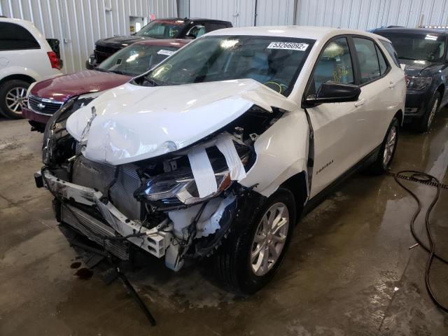 Photo 2 from auction – 2021 CHEVROLET EQUINOX LS with VIN 3GNAXHEV2MS150393