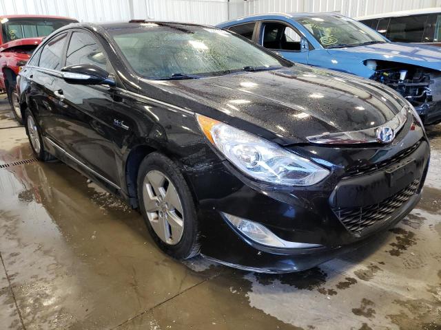 HYUNDAI SONATA HYB 2011 with VIN KMHEC4A41BA006940 - Photo from auction