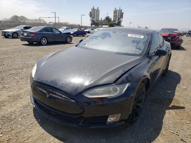 Photo 2 from auction – 2015 TESLA MODEL S 85 with VIN 5YJSA1H28FF082023