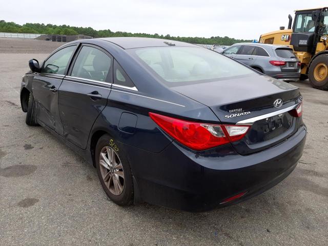 Photo 3 from auction – 2013 HYUNDAI SONATA GLS with VIN 5NPEB4AC0DH635308
