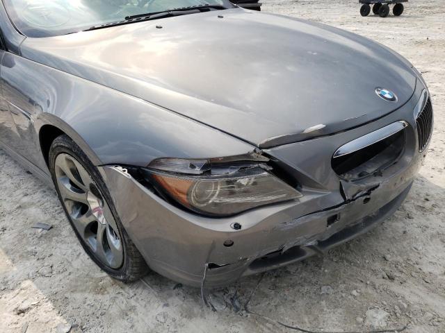 Photo 9 from auction – 2007 BMW 650 I with VIN WBAEK13527CN83805