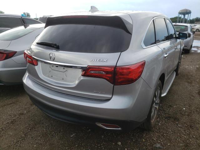 Photo 4 from auction – 2016 ACURA MDX TECHNO with VIN 5FRYD4H40GB044709