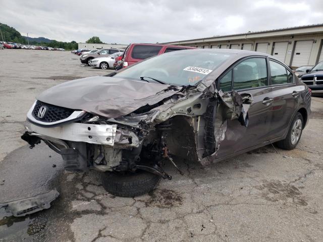 Photo 2 from auction – 2015 HONDA CIVIC LX with VIN 19XFB2F58FE117277