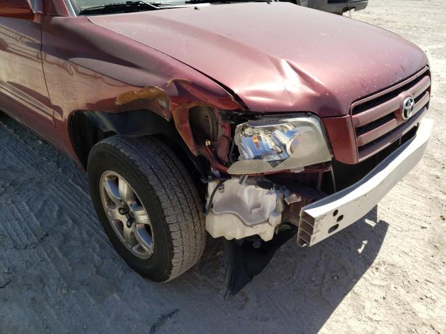 Photo 9 from auction – 2005 TOYOTA HIGHLANDER with VIN JTEDP21A450081782