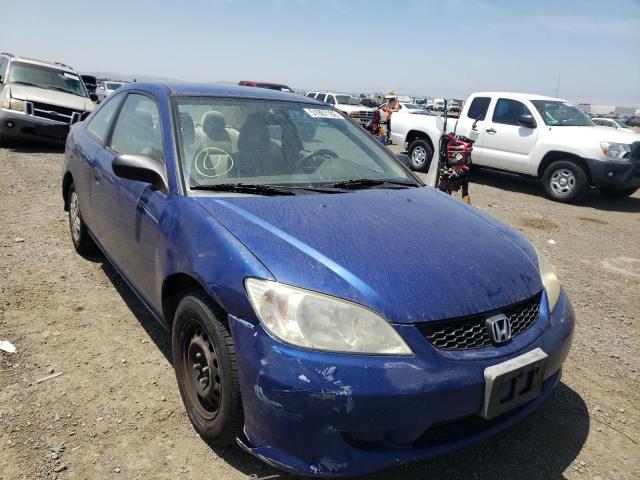 Photo 1 from auction – 2004 HONDA CIVIC DX V with VIN 1HGEM22374L078567