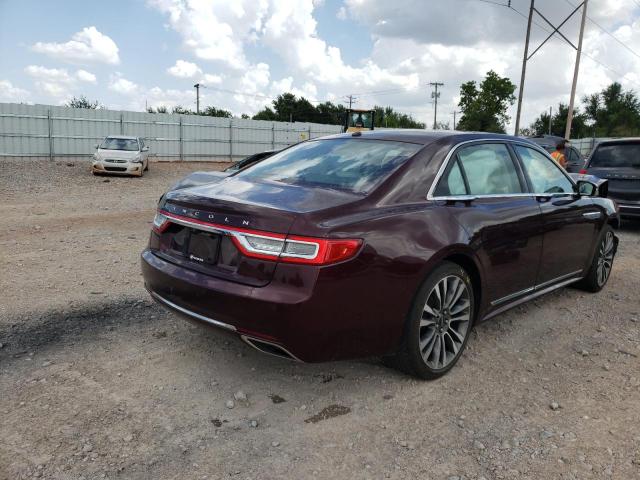 Photo 4 from auction – 2017 LINCOLN CONTINENTA with VIN 1LN6L9SK5H5630885