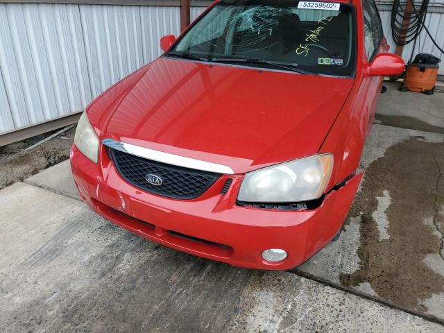 Photo 9 from auction – 2005 KIA SPECTRA5 with VIN KNAFE161355108637