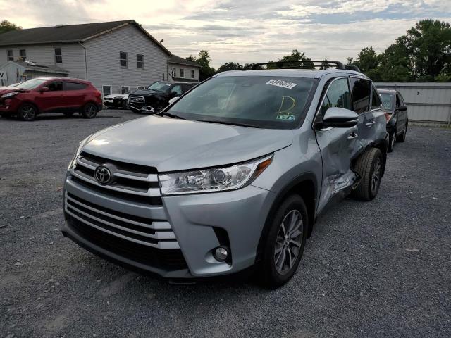 Photo 2 from auction – 2019 TOYOTA HIGHLANDER with VIN 5TDJZRFH3KS715186
