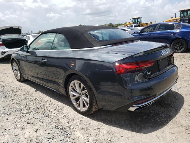 Photo 3 from auction – 2021 AUDI A5 PREMIUM with VIN WAU2AGF52MN002971