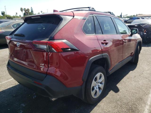 Photo 4 from auction – 2021 TOYOTA RAV4 LE with VIN 2T3F1RFV2MW217632