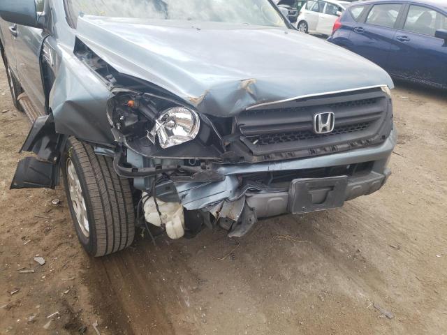 Photo 9 from auction – 2005 HONDA PILOT EXL with VIN 2HKYF18765H557868
