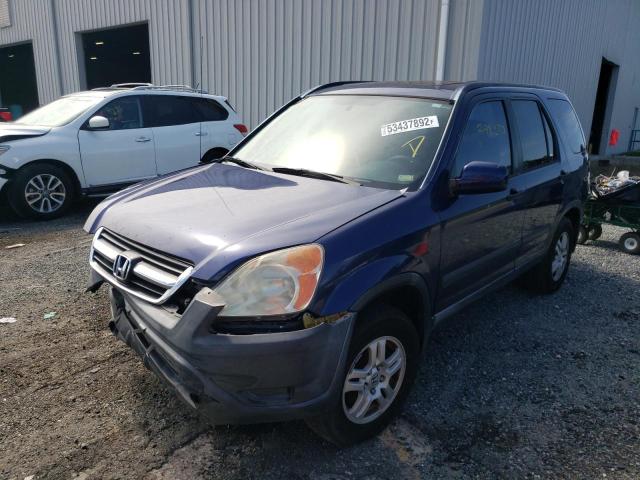 Photo 2 from auction – 2003 HONDA CR-V EX with VIN JHLRD78863C017566