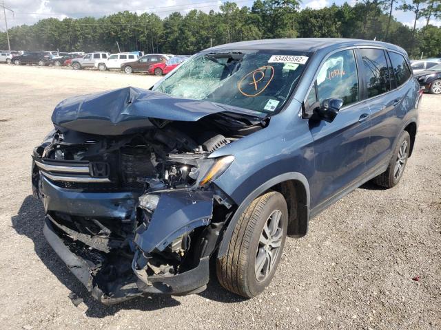Photo 2 from auction – 2017 HONDA PILOT EX with VIN 5FNYF5H32HB026805