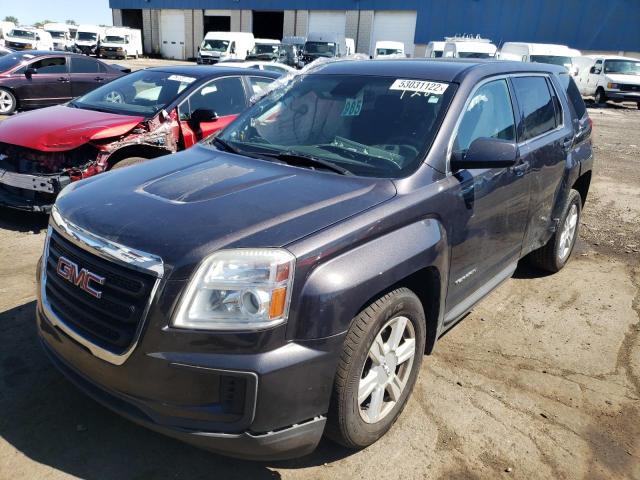 Photo 2 from auction – 2016 GMC TERRAIN SL with VIN 2GKFLSEK5G6161280
