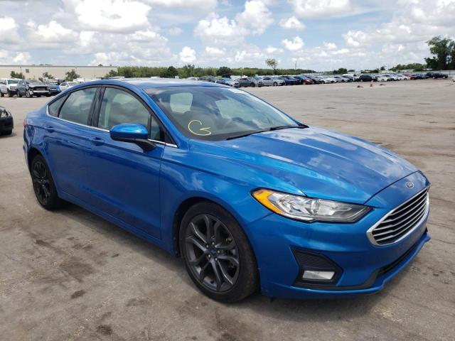FORD FUSION SE 2019 with VIN 3FA6P0HD6KR128183 - Photo from auction