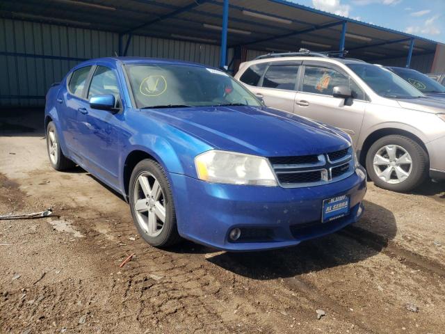 DODGE AVENGER SX 2013 with VIN 1C3CDZCB6DN740748 - Photo from auction