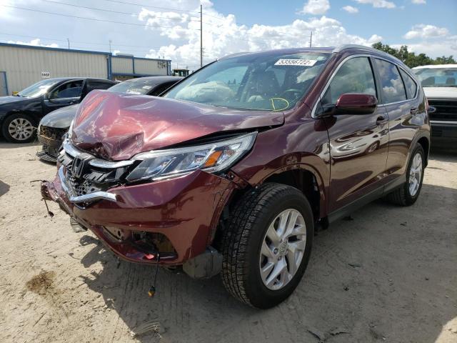 Photo 2 from auction – 2016 HONDA CR-V EXL with VIN 2HKRM3H79GH529569