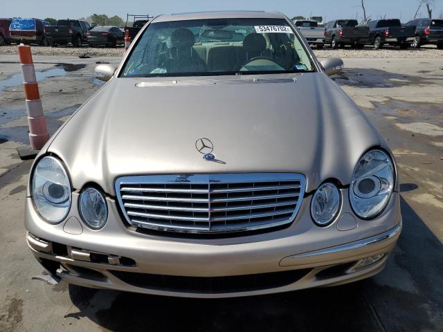 Photo 7 from auction – 2005 MERCEDES-BENZ E-CLASS E3 with VIN WDBUF26J45A555965