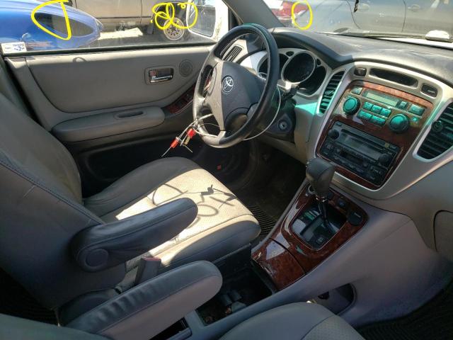 Photo 9 from auction – 2005 TOYOTA HIGHLANDER with VIN JTEEP21A050084733