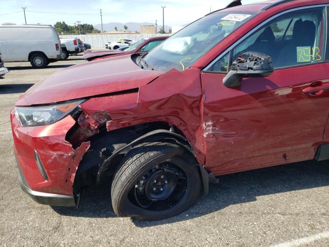Photo 9 from auction – 2021 TOYOTA RAV4 LE with VIN 2T3F1RFV2MW217632
