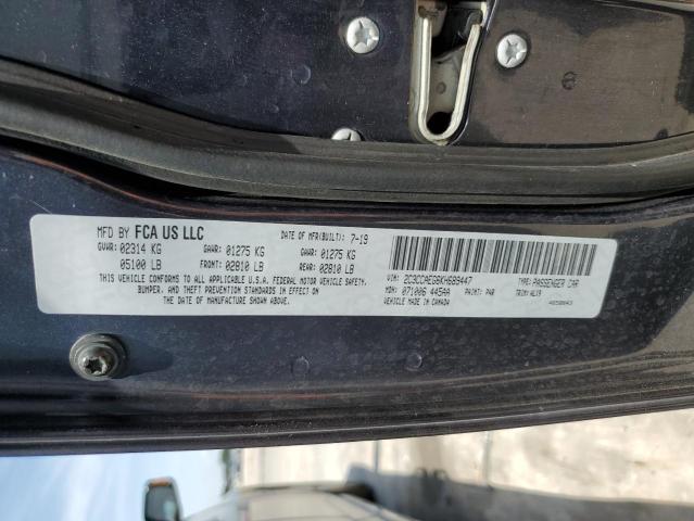 Photo 10 from auction – 2019 CHRYSLER 300 LIMITE with VIN 2C3CCAEG6KH689447