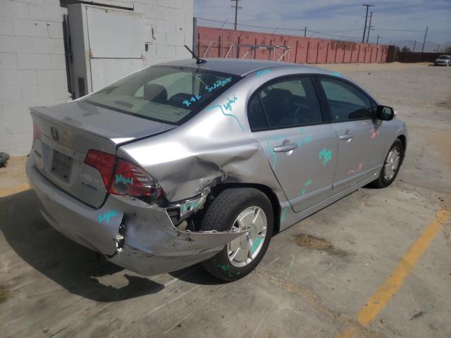 Photo 4 from auction – 2006 HONDA CIVIC HYBR with VIN JHMFA36276S002888