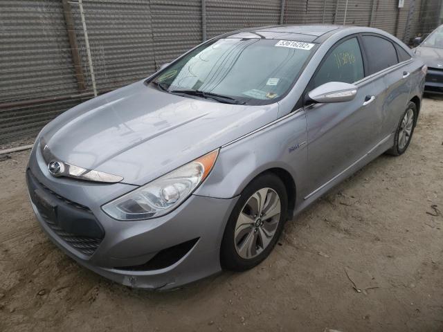 Photo 2 from auction – 2015 HYUNDAI SONATA HYB with VIN KMHEC4A47FA130121