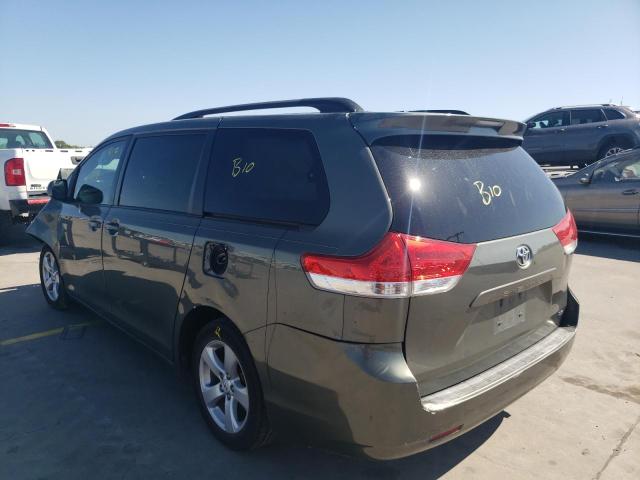 Photo 3 from auction – 2011 TOYOTA SIENNA LE with VIN 5TDKK3DC0BS017485
