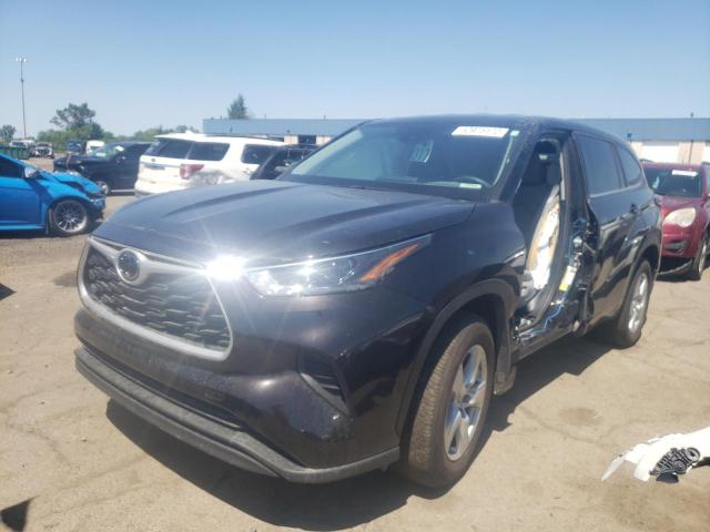 Photo 2 from auction – 2021 TOYOTA HIGHLANDER with VIN 5TDCZRAHXMS037331