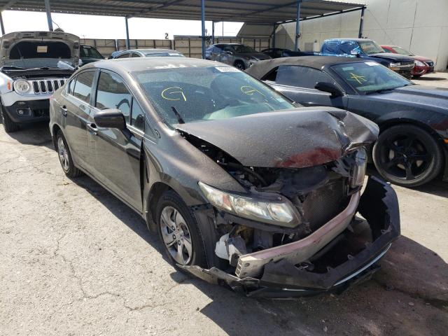 HONDA CIVIC LX 2014 with VIN 2HGFB2F59EH541491 - Photo from auction