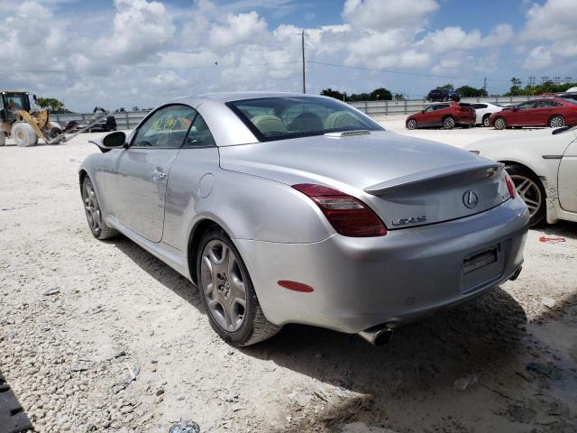 Photo 3 from auction – 2007 LEXUS SC 430 with VIN JTHFN45Y679011459