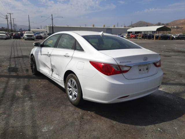 Photo 3 from auction – 2013 HYUNDAI SONATA GLS with VIN 5NPEB4AC3DH607132