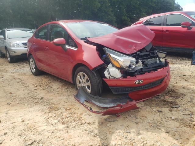 KIA RIO LX 2017 with VIN KNADM4A35H6051599 - Photo from auction