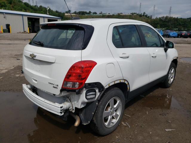 Photo 4 from auction – 2016 CHEVROLET TRAX LS with VIN KL7CJNSB1GB758804