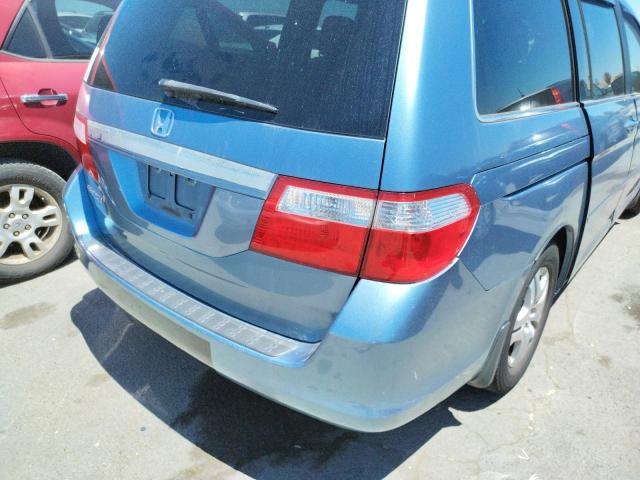 Photo 9 from auction – 2006 HONDA ODYSSEY with VIN 5FNRL384X6B092168