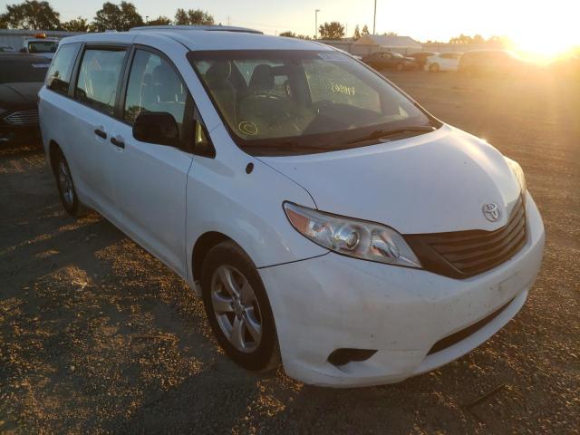 TOYOTA SIENNA 2013 with VIN 5TDZK3DCXDS334093 - Photo from auction